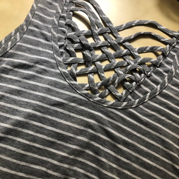 Striped tank top - Picture 1 of 4